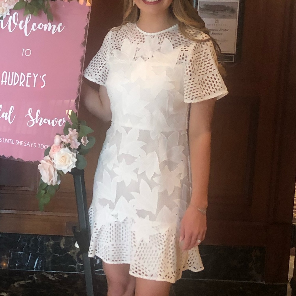 White Dress Reiss